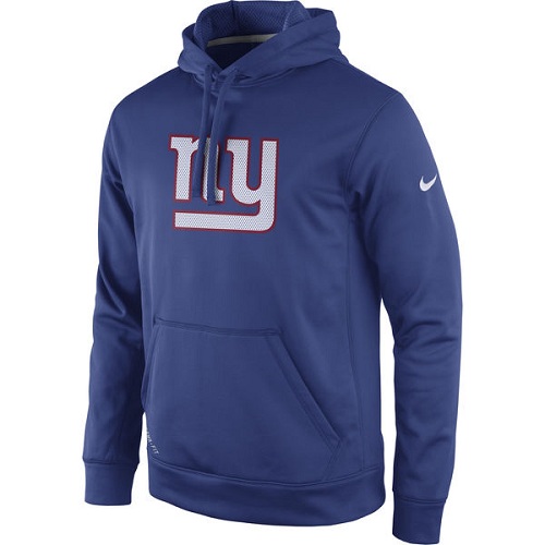 NFL New York Giants Nike Practice Performance Pullover Hoodie - Royal